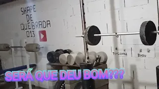 FIZ UMA ARTE NOVA NA MINHA ACADEMIA CASEIRA. @mansaomaromba @NoticiasMaromba