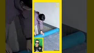 الورق اللاصق للأرضية 