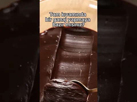 Tam ölçülü çikolata ganaj
