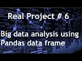 Data Analysis with Python using Pandas data frame Weather Dataset