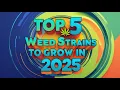 Top 5 Weed Strains to Grow in 2025