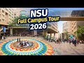 NSU Full Campus Tour 2026 North South University Bangladesh North South University NSU