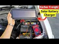 Harbor Freight Solar Battery Charger Test Review Does it ACTUALLY WORK