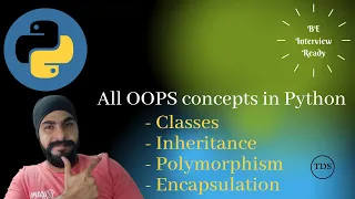 OOPS Python Encapsulation Inheritance Polymorphism Abstraction Classes and Objects