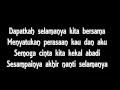 ANJI - Tentang Rasa Lirik (Unofficial Lyric Video)