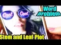 Math word problem Stem and Leaf Plot with decimals - 4th grade Stem and Leaf Plot