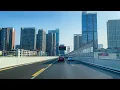 Chengdu, China: A city driving tour, the Second Ring Road, the largest modern city in western China
