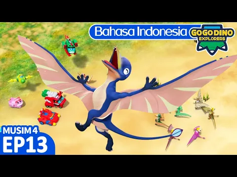 Download MP3 【GOGODINO EXPLORERS II】EP13 Rhamphorhynchus, Sang Pelindung Langit | Kartun Anak | Lagu | Indonesia