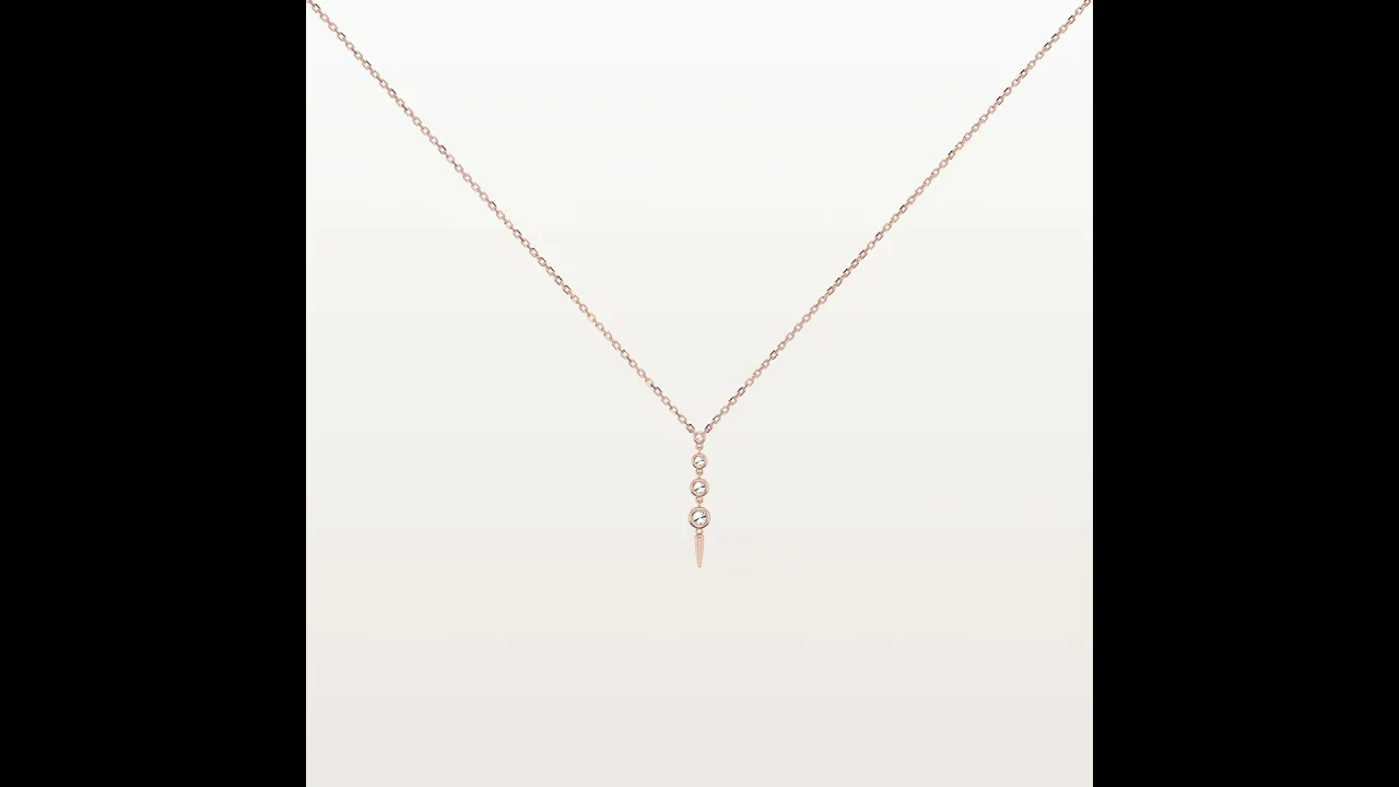 Forever Mood | Graduated Linear Drop Necklace
