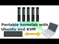 VMs using KVM from Ubuntu command line Portable hypervisor homelab RDP to Debian desktop
