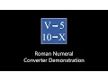 Roman Numeral Converter Demo Visual Basic