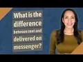 What is the difference between sent and delivered on messenger