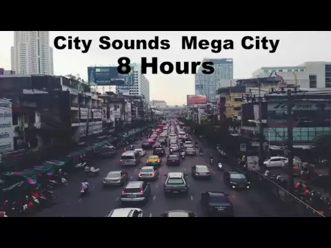 Download MP3 City Sounds - Mega City - Traffic, Horns, People, Ambience