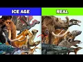 Ice Age Characters vs Real World Animals Compared