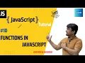 Functions in JavaScript JavaScript Tutorials in Hindi 2023
