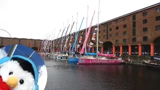 [06] Clipper Race Boats arrive in Liverpool Albert Dock