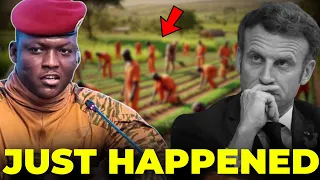 Africa SHOCKED as captain Traore Release Prisoners & Gives Them Jobs To make them Productive.