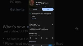 Free Download Granny Remake In Mobile Games 