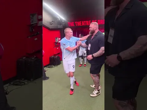 The Mountain & Erling Haaland