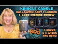 Kringle Candle Halloween Part 2 Launch Good Evening Review - 3 Wicks 4 Wicks Are Here