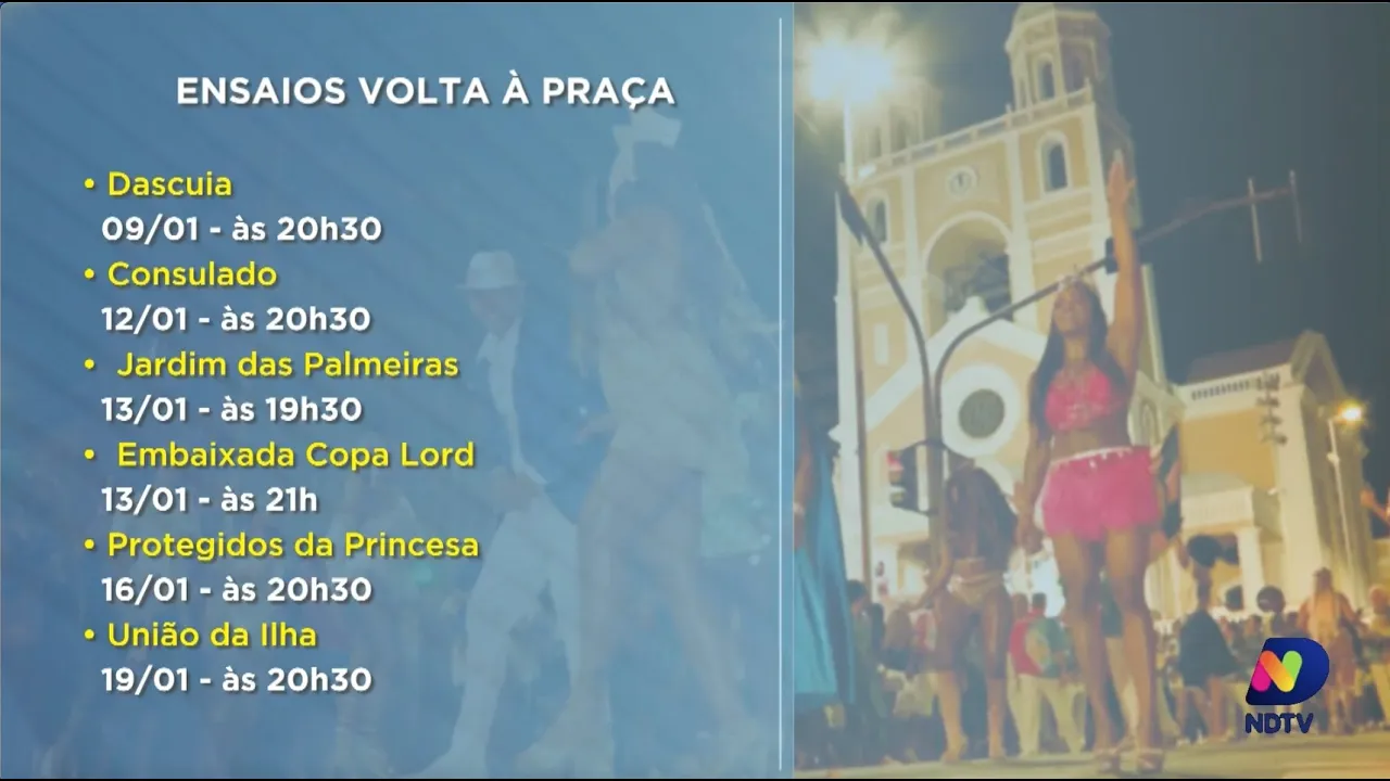 Carnaval em Florianópolis: confira o cronograma dos desfiles 'Volta à Praça'