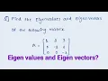 27 Example Problems on Eigenvalues Eigenvectors Engineering mathematics Linear Algebra