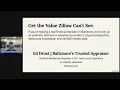 Zestimate vs Appraisal in Baltimore