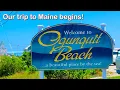 Our Maine Vacation - first stop Ogunquit Beach