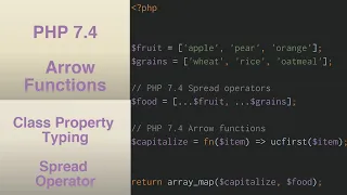 php 7 4 Lesson 2 PHP Short hand functions