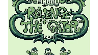 GB Pinball Revenge Of The Gator JP Pinball 66 Hiki No Wani Daikoushin 