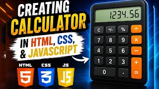 Build a Professional Calculator With HTML CSS JS Tutorial for Beginners in Tamil