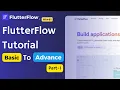 FlutterFlow tutorial for beginners Basic To Advanced App Development Tutorial Without Code