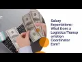 Salary Expectations What Does a Coordinator Earn