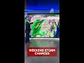 Storm chances rise for the Carolinas over the weekend