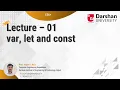 ES6 Part 01 - var let and const