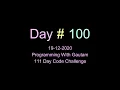 Computer Running Work from Home Hack for Employees 111 Day code Challenge Programming with Gautam