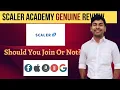My Experience With Scaler Academy