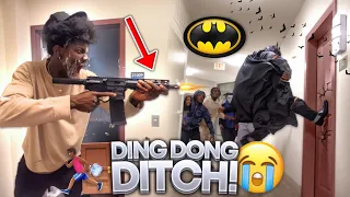 EXTREME DING DONG DITCH PART 6 COLLEGE EDITION GONE WRONG