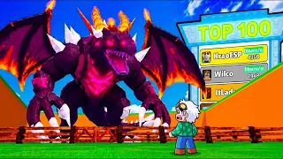 EMPEZANDO de 0 con LA CRIATURA mas OP hasta LLEGAR AL TOP en ROBAR UN HUEVO EN ROBLOX
