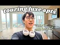 LUXURY APARTMENT HUNTING IN NEW JERSEY at a brand-new highrise w prices tips