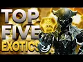 The TOP FIVE Warlock Exotics You Need To Be Using