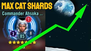 SWGOH EFFICIENT Way to Max CAT Event Participation Roll in Those Free Shards