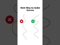 Easy trick to make curve in illustrator