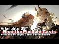 Download Lagu アークナイツ BGM - What the Firelight Casts Battle Theme | Arknights/明日方舟 照我以火 OST