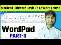 WordPad Software Basic To Advance Course Part 3 Tech Computer Classes