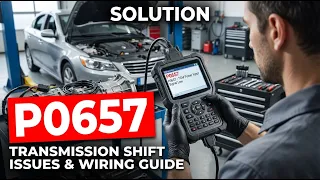 HOW TO FIX P0657 OBD II ERROR CODE - Transmission Shift Issues And Wiring Guide