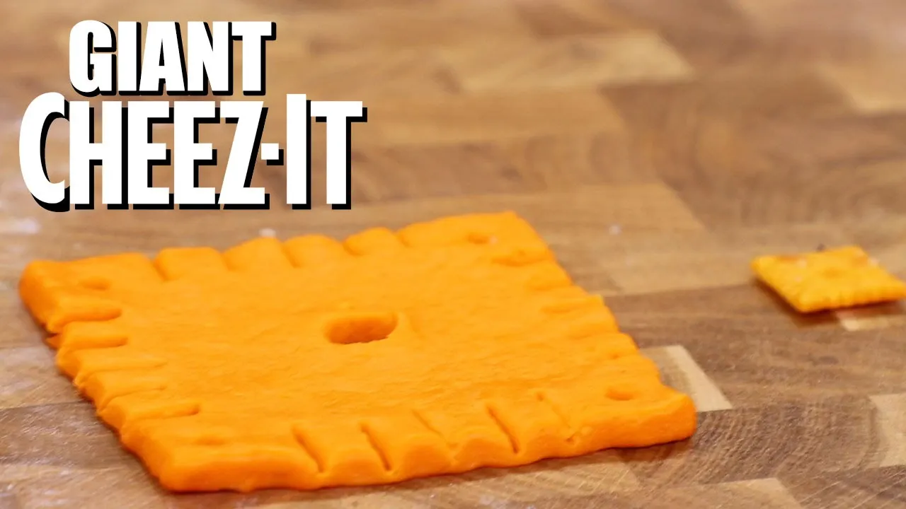 How to Make a Giant Cheez It