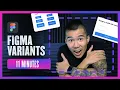 Figma Tutorial Variants in 11 minutes With Demo File Real Examples