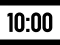 10 Minute Countdown Timer Minimal