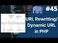 Url rewriting in php how to use url query strings in php dynamic url in php php tutorial - 45